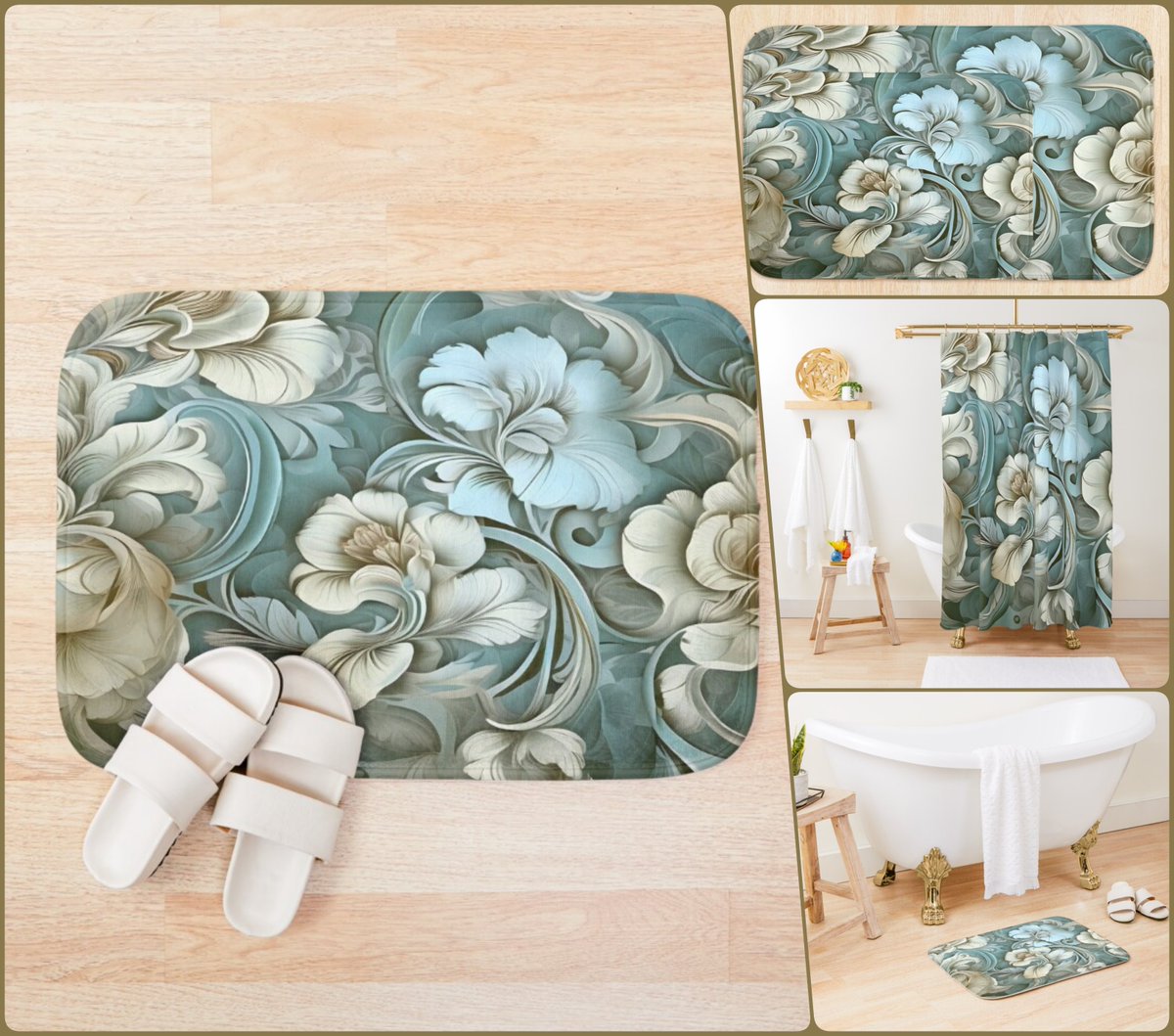 ArtFalaxy's tweet image. Oval Shadows Bath Mat~by Art Falaxy~
~Charming Decor~
#accents #homedecor #art #artfalaxy #bathmats #redbubble #shower #FindYourThing
-
🟢 redbubble.com/i/bath-mat/Ova…
COLLECTION: redbubble.com/shop/ap/321760…