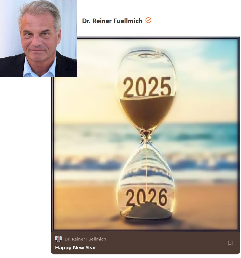 benoitm_mtl's tweet image. Dr Reiner Fuellmich et son épouse Inka adressent un simple et clair « Merci » et une « Bonne année ». substack.com/home/post/p-18…

✍️ Il est difficile de comprendre comment Reiner a pu supporter son troisième Noël en captivité.

Je vous souhaite également une bonne année 2026 à tous.