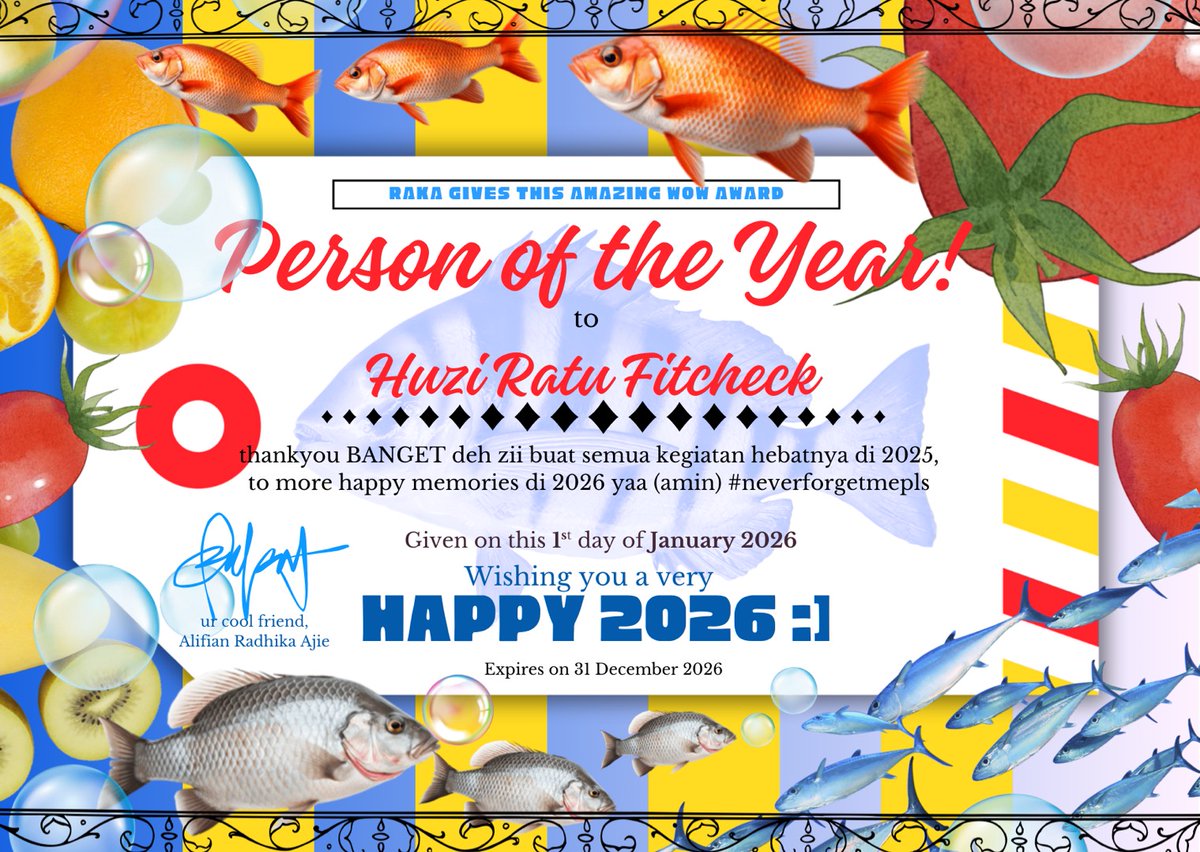 lopyu rakeuuuhhhhhh sahabatku! mari menjalani 2026 dengan dahsyat