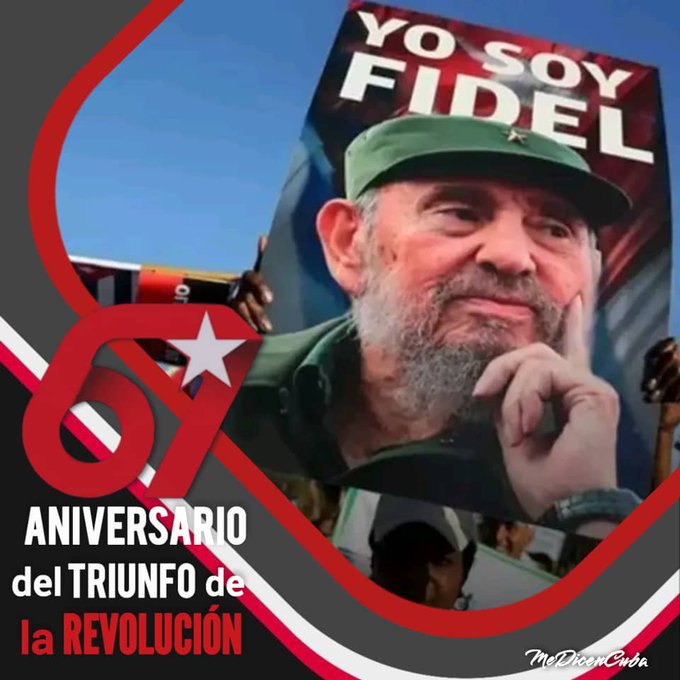 "No será como en el 95..., no será como en el 33..., no será como en el 44... esta vez sí que es una Revolución".
#100AñosConFidel
#UnPuebloEnRevolución
#67AñosEnRevolución