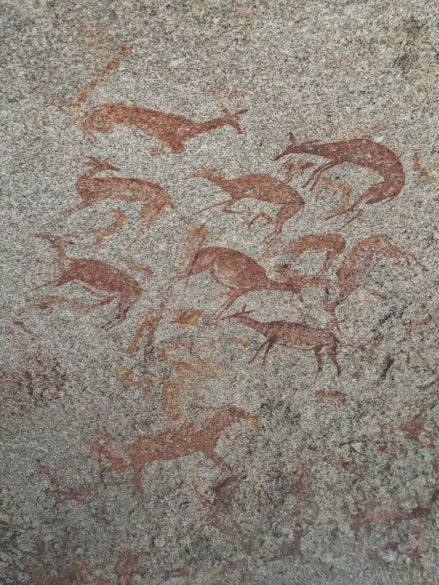 More than just art—these are 13,000 years of human stories etched into stone.  Heartened to see our "Africa-Europe Partnerships for Culture Project" with <a href="/unescoROSA/">UNESCOsouthernAfrica #Education #Sciences #Culture</a> breathing life into sustainable tourism in the Matopos.