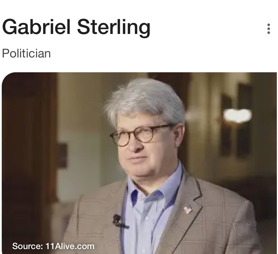 I had Rudy Gulianni’s back when Fani Willis brought him before Fulton County’s Grand Jury, and indicted him. All because Rudy exposed Gabe Sterling’s wide spread fraud in Georgia’s 2020 election. Join Team Jones at VernonJonesSOS2026.com in defeating Gabe Sterling May 19, 2026.