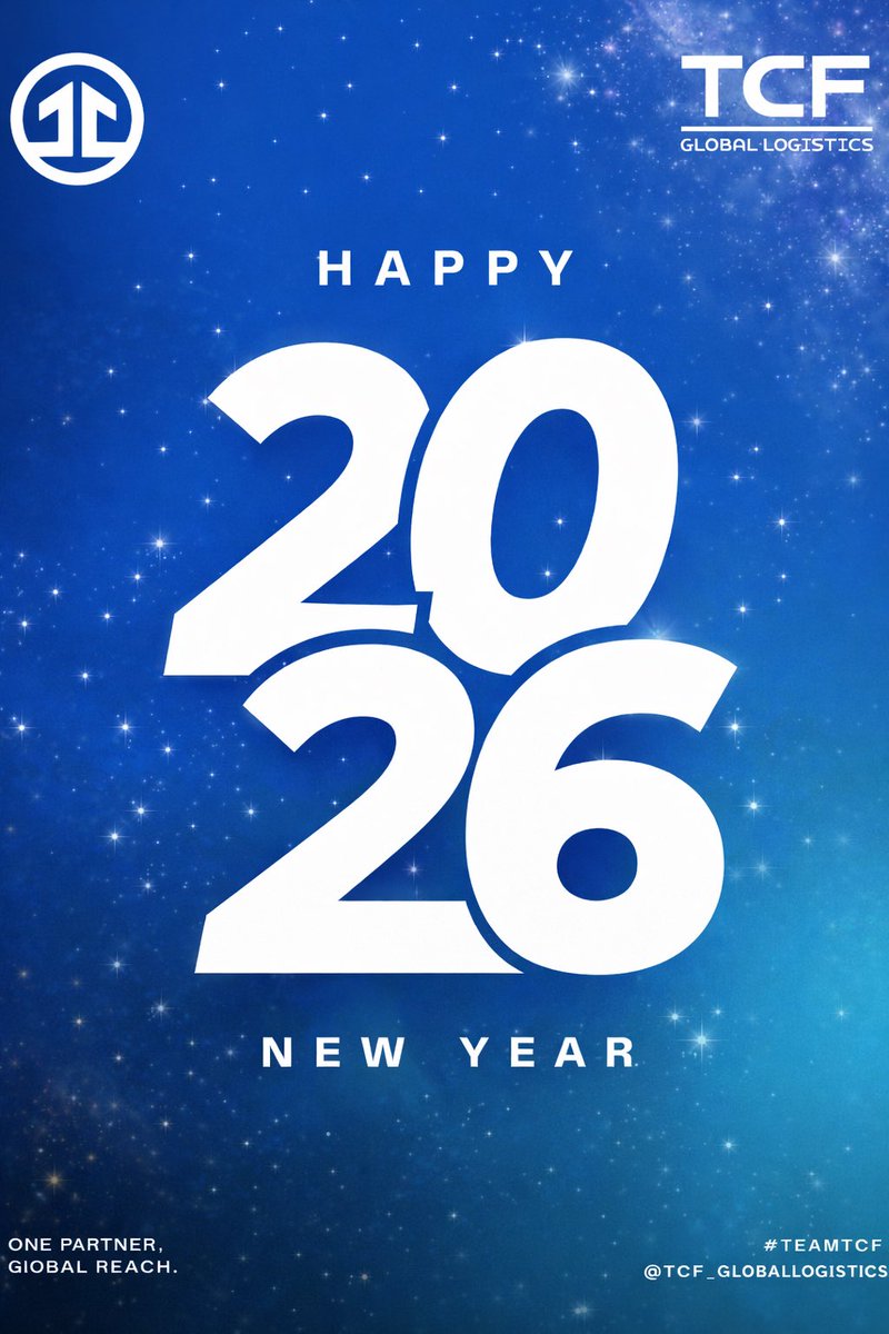 ✨🎉 Welcome 2026! 🎉✨

Thank you for your trust and partnership in with us. May #2026 bring success, stability, and seamless journeys in everything we move—together.

Wishing you a prosperous, positive, and powerful New Year! 🚀🌍