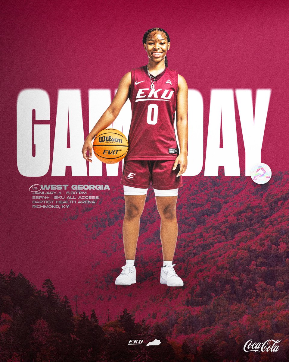 Opening conference play at home 🙌

🆚 - West Georgia
📌 - Richmond, KY
🏟️ - Baptist Health Arena
⏰ - 6:30 PM
🎟️ - t.ly/40CHH
📺 - t.ly/yjW_Y
🎧 - t.ly/fWqXa
📊 - t.ly/Jf3eU