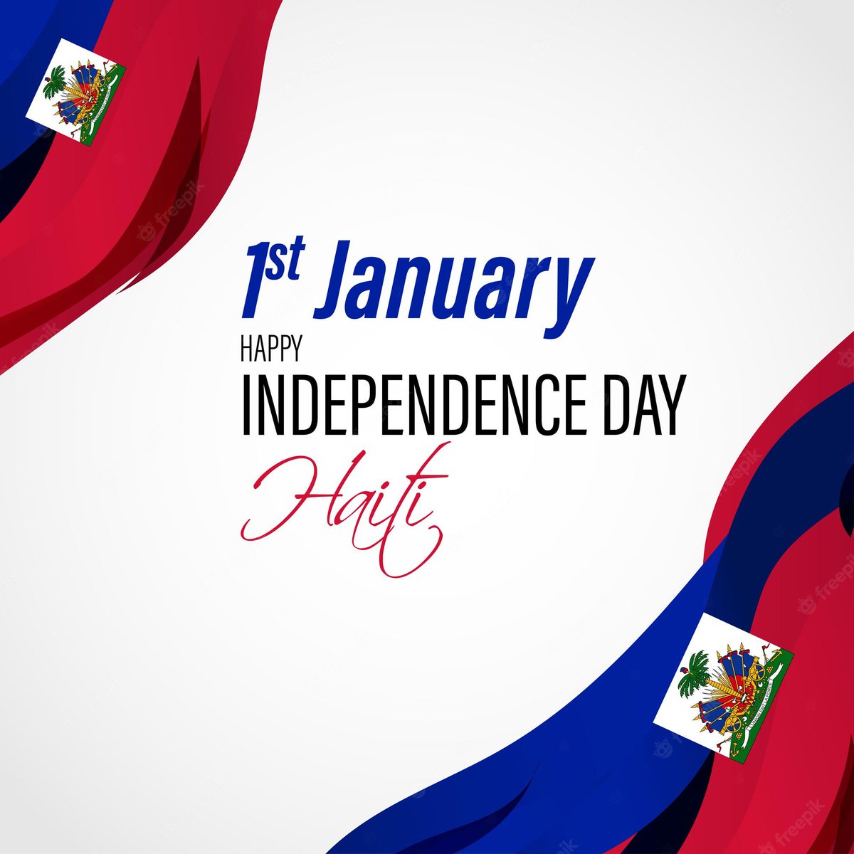 PhaitonE's tweet photo. Bonne fête de l'Indépendance! Aujourd'hui, Haïti commémore 222 ans d'indépendance; plus qu'une date historique, c'est un acte de courage éternel, forgé dans la dignité, la résilience et la conviction inébranlable qu'aucun être humain ne naît pour être esclave. #HappyNewYear2026 https://t.co/Pd5IodiLPW