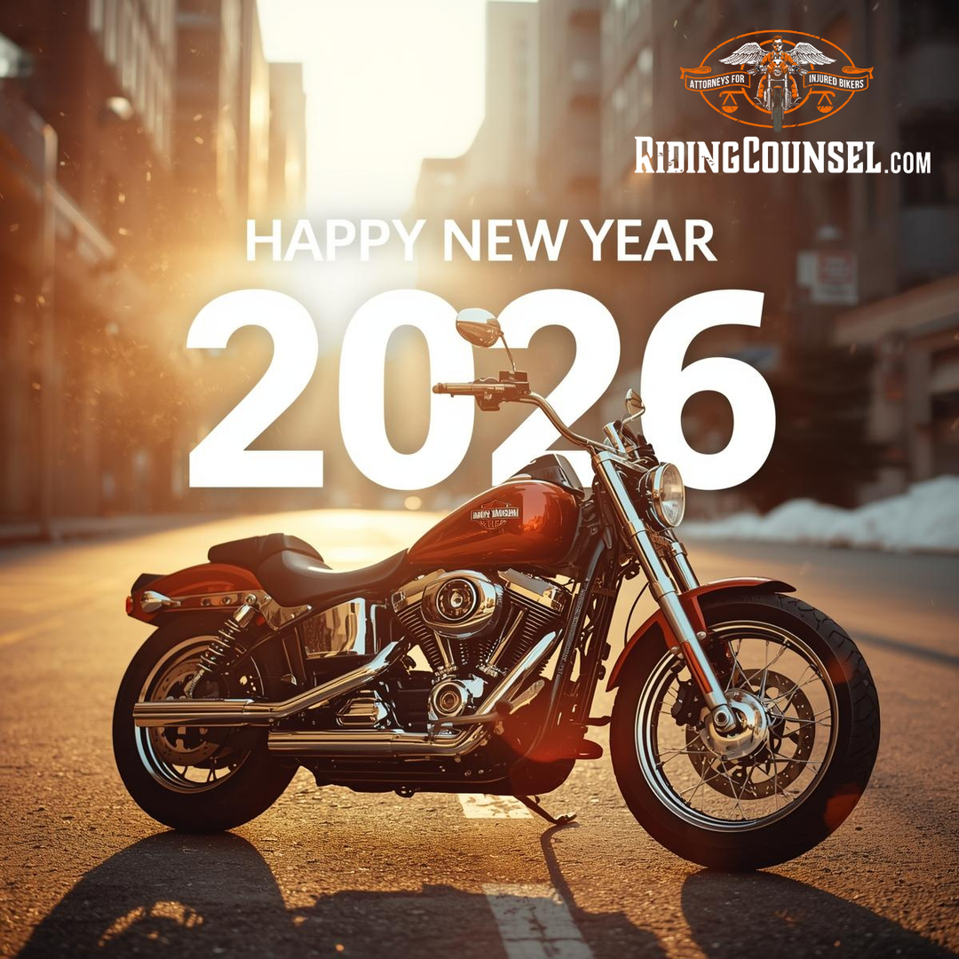 🎉 Happy New Year 2026 from Riding Counsel! 🏍️

Wishing all riders a safe, joyful, and prosperous year ahead. Start the year responsibly—ride alert, ride safe!

Image: AI-assisted graphic