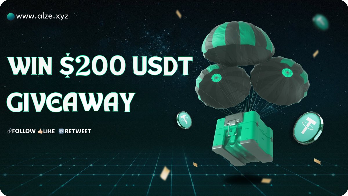 200 $USDT GIVEAWAY!🔥 

🔁RT &amp; Comment Wallet Address⬇️

 Ends in 24 hours!⏳