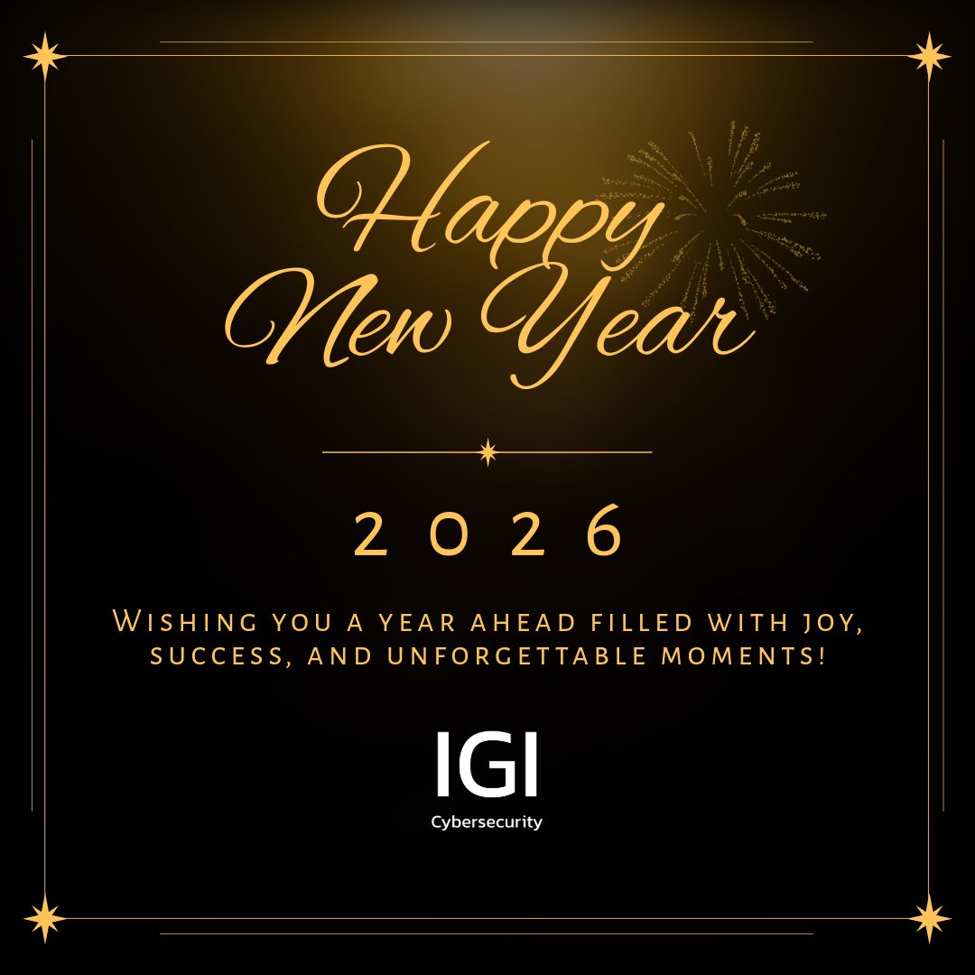 As we welcome 2026, we are grateful for the trust our clients and partners have placed in us. Here's to another year of growth, collaboration, and shared success.

Happy New Year from all of us at IGI!