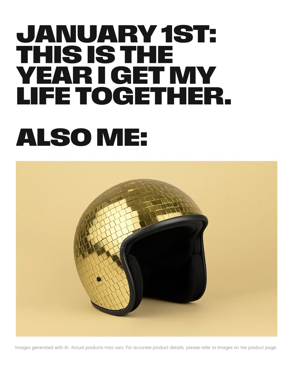 because the glow-up starts January 1st. Share this with a friend who's manifesting main-character energy ✨