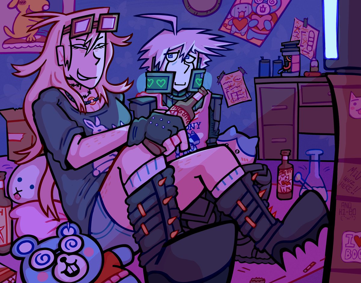 watching cartoons with you