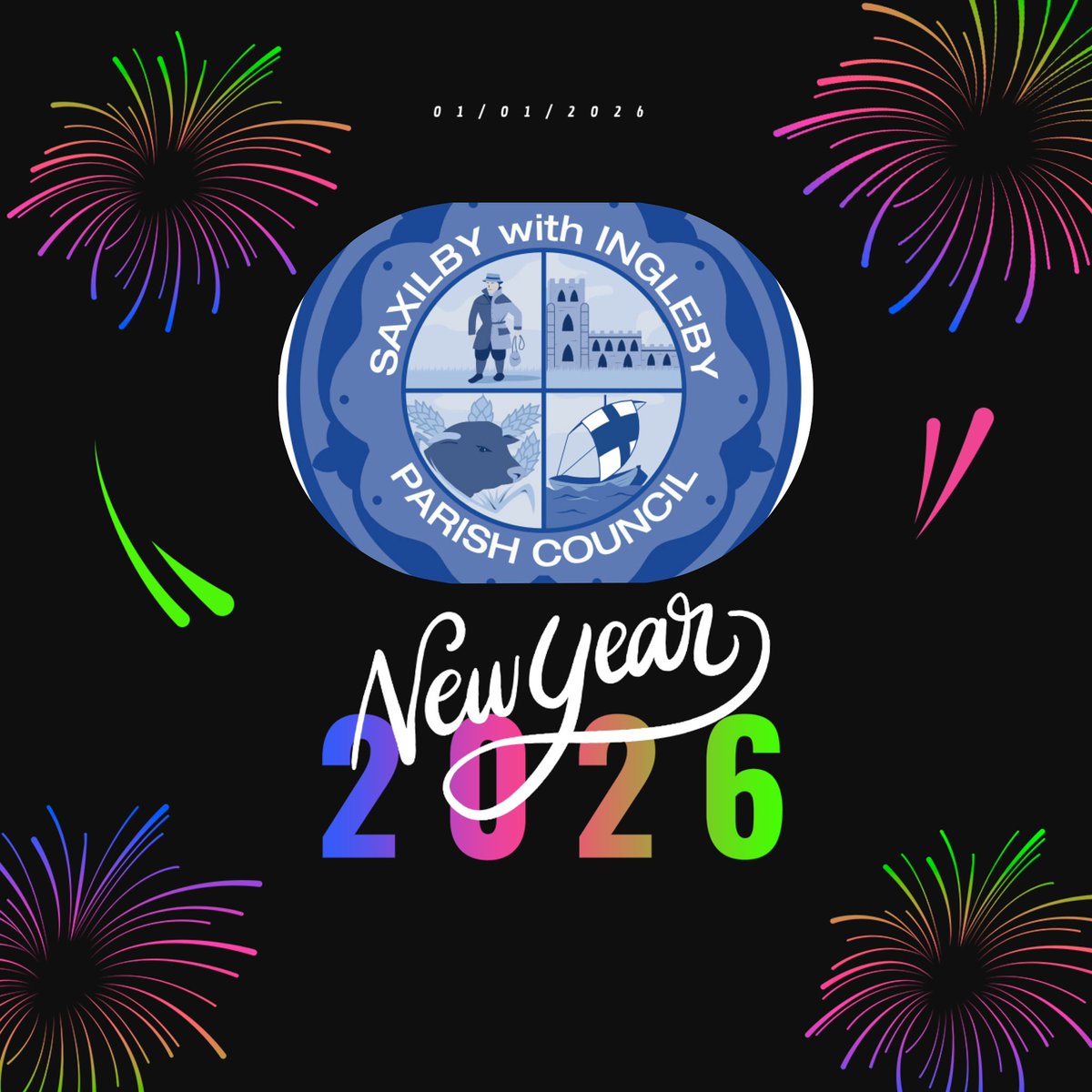 Happy New Year from all of us at Saxilby with Ingleby Parish Council!
We can’t wait to see what 2026 has in store for the parish 🎆🎇