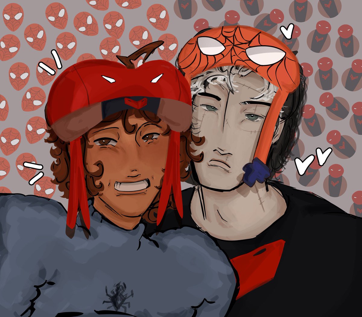 kubblette's tweet photo. first drawing of the new year is crossship yaoi https://t.co/rFvqoTQFn5