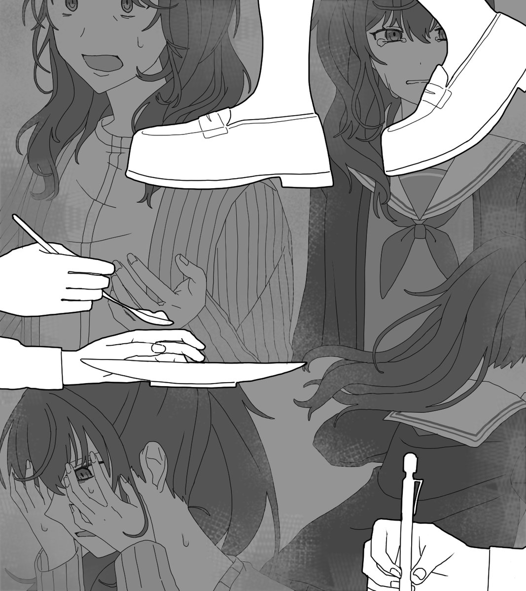 A__phrase's tweet photo. ❄さんのちょっとしたｸﾘｽﾏｽ漫画です　捏造 https://t.co/bY0fxn2dpw