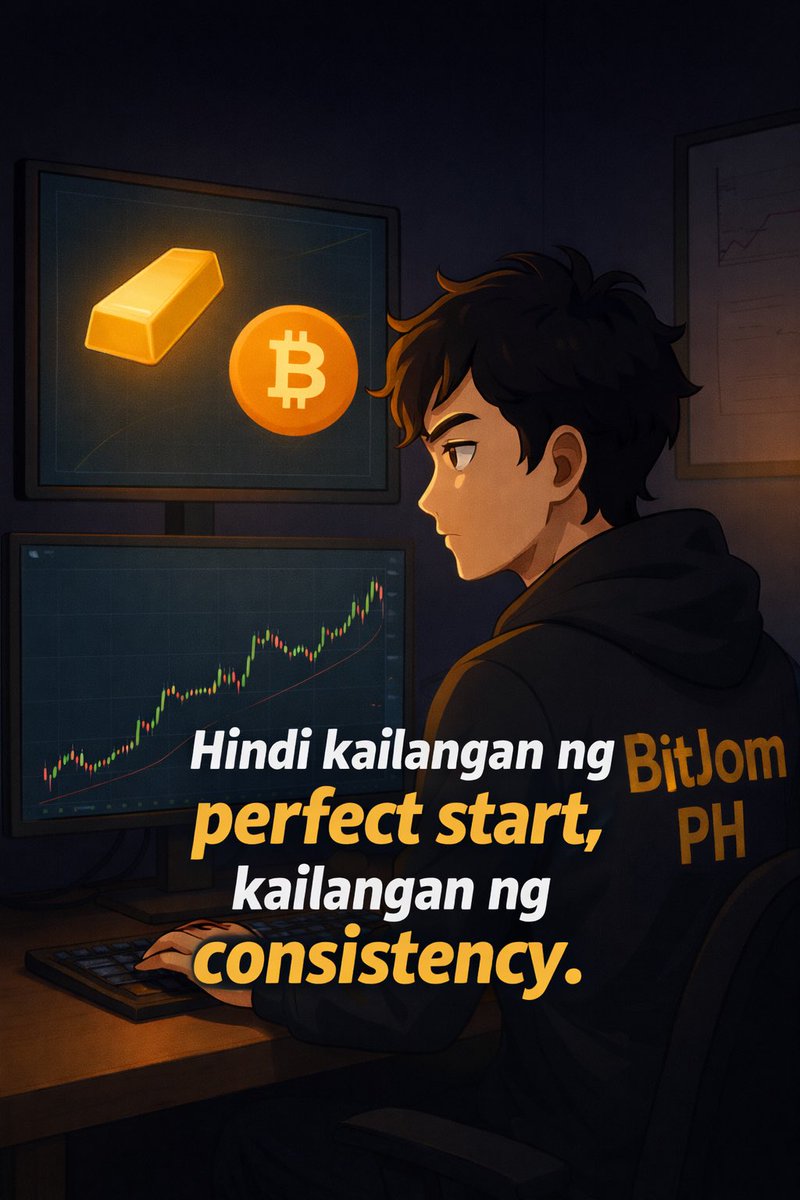 BitJomPH's tweet photo. New year reminder: 📝

Hindi kailangan ng perfect start, kailangan ng consistency.

One good decision at a time. https://t.co/gBMqSC5kxk