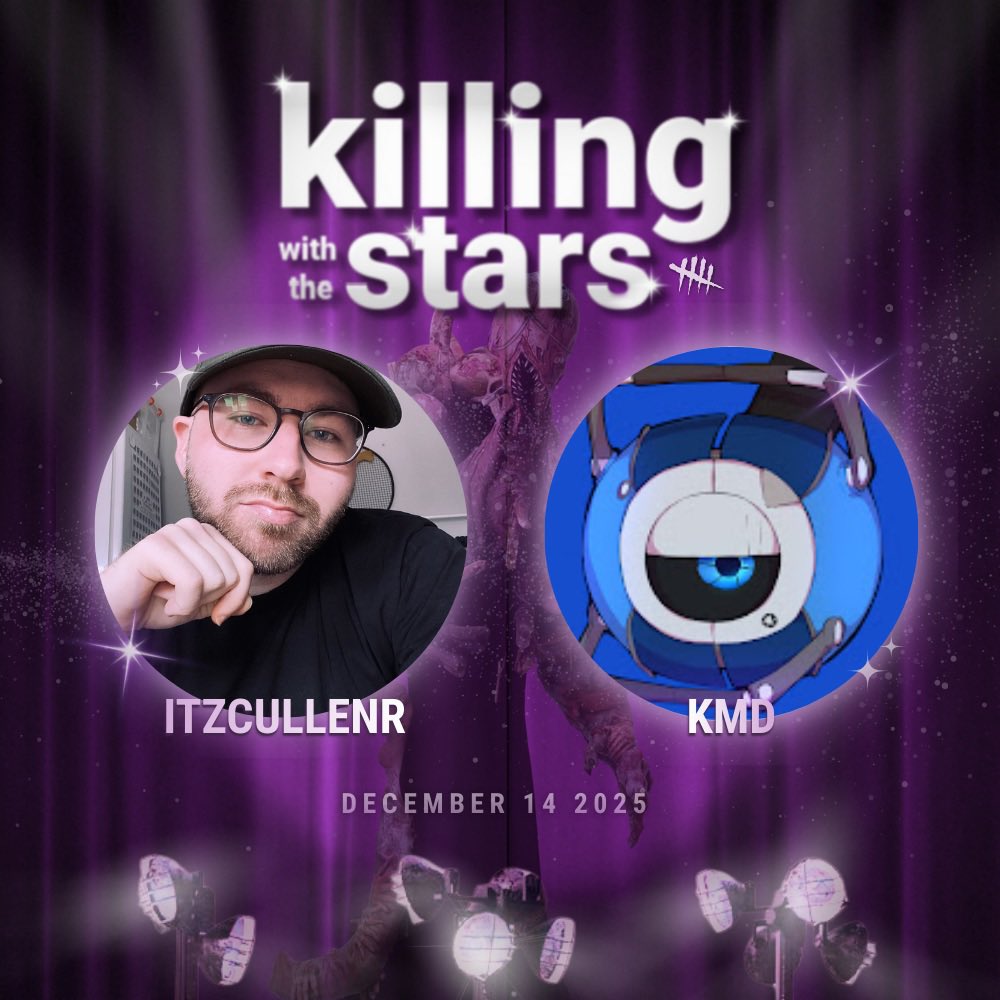 2025 was a GREAT year 💜 
✨ Joined the Twitch Pride Guild 🐾 Hosted a charity event for Battersea 🎲 Took part in a DND x DBD crossover ⭐ Contestant on Killing With The Stars

Endless laughs, and an incredible community. Thank you all 🫶 
2026 What do you have in store? 💭