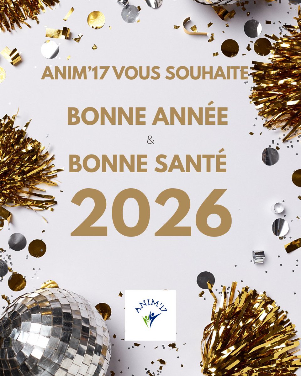 Toute la team <a href="/anim17asso/">ANIM 17</a> vous présente leurs meilleurs vœux pour l'année 2026  ✨