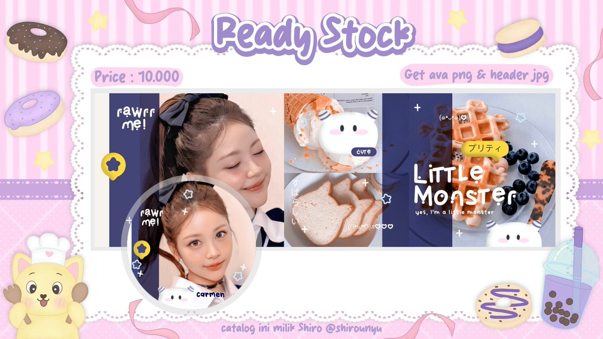 layoutshiro's tweet image. help erte bub ;! &amp;lt;3
layout ready stock
carmen h2h imnida🩵

#zonauang