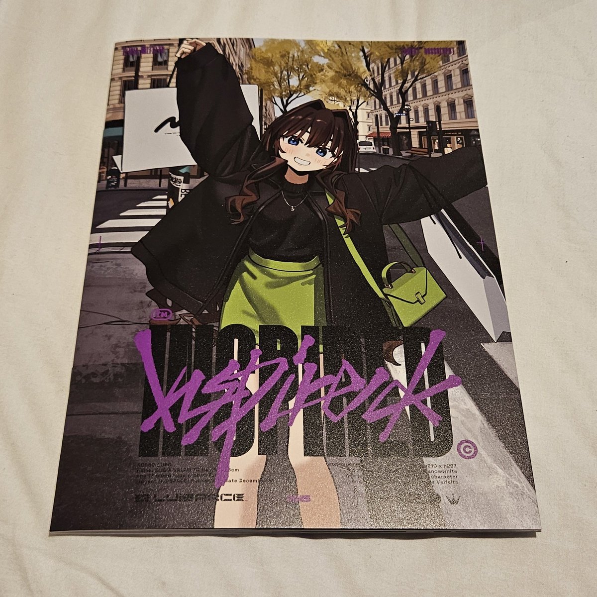 るいせんと　エリシアちゃん　直筆　イラスト　色紙 るいせんと》秋葉原ドンキCreatorFes第3回