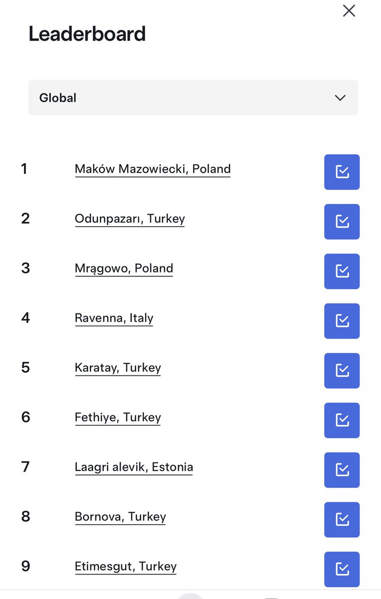 Tesla’nın 4. çeyrek SC oylaması normalde dün bitiyordu ama oy almaya devam ediyorlar. Polonyalılar yememiş içmemiş oy vermişler ve bizi geçmişler. Yoruldunuz biliyorum ama bu dava sizsiz olmaz 😁 Odunpazarı’na oy zinciri yapalım son bir defa. 

tesla.com/supercharger-v…