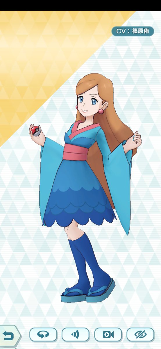 アサミの登場を以てポケモンXYのふりそで4人が揃いましたね(⁠ｶﾜｲｲ