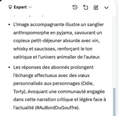 FrancAller_info's tweet photo. Ce truc n'est même pas capable de voir du calva, mon Ginut... 🤦♂️
#IA
#Grok
#X #TwitterFail
#RendsLePiaf #Elon https://t.co/SeA5db6VSn