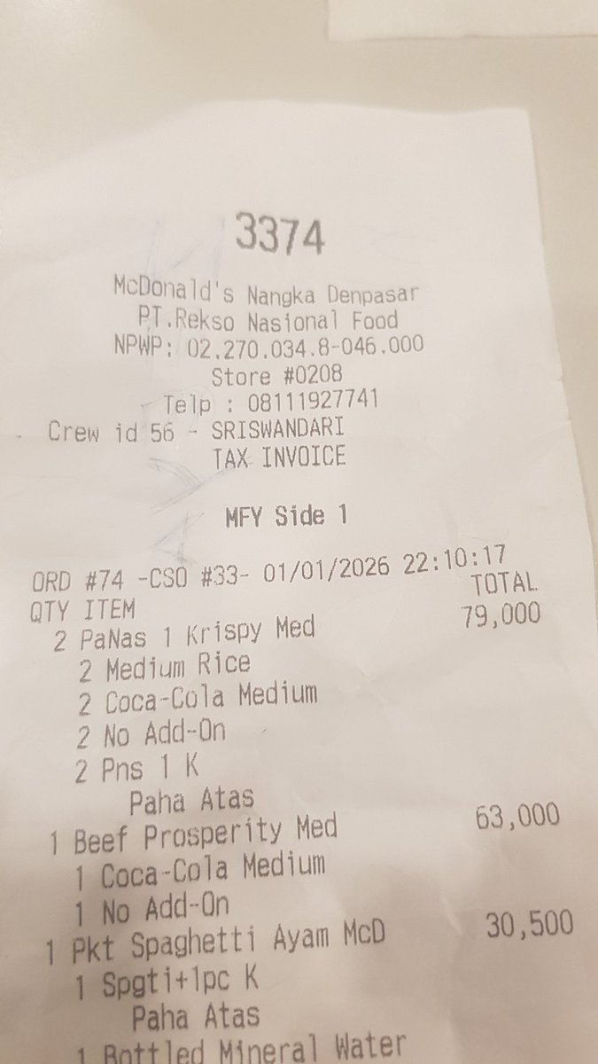 BagazDA's tweet photo. Sejam lebih belum juga dateng makanan saya. Gmna nih tanggapannya? @McDonalds_ID @McDonalds keburu ilang lapernya https://t.co/Qan4aqrh4h