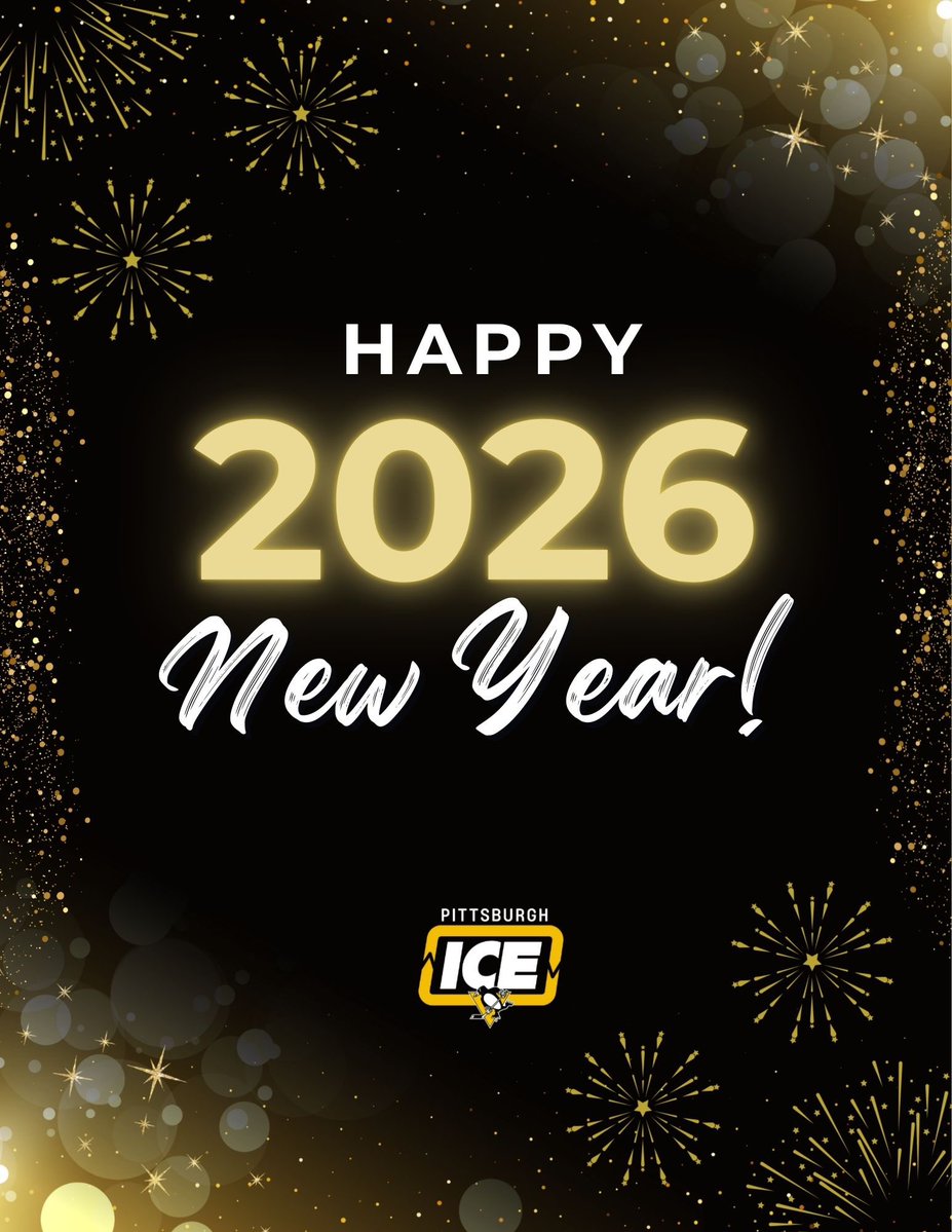 IcePittsburgh's tweet image. Happy New Year! 🎇