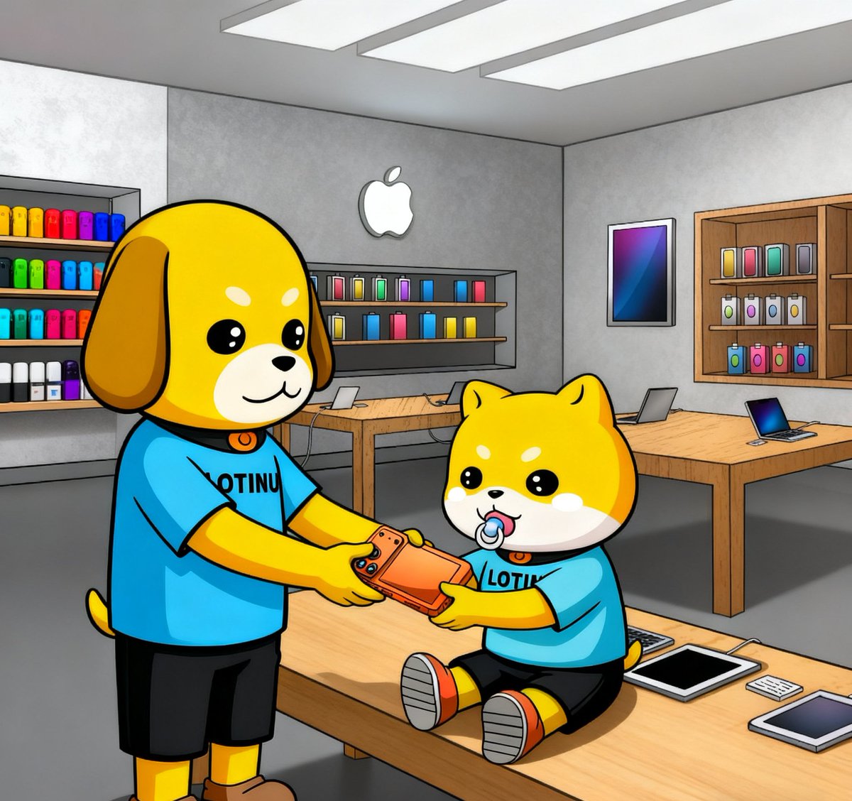<a href="/tim_cook/">Tim Cook</a> Thanks, Tim! Here's to 2026: May your year be as seamless as an iOS update…smooth, inevitable, and with just enough surprises to keep us refreshing. 🍎✨ #HappyNewYear2026 
#lotinu