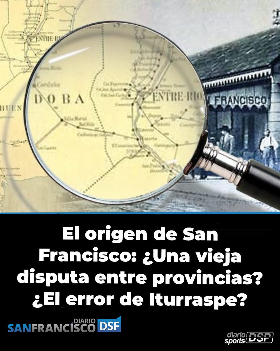 Hace casi una década, en Setiembre de 2016, DSF publicaba una nota sobre la fundación de nuestra ciudad y esta vieja discusión sobre los límites de las provincias de Córdoba y Santa Fe, en tiempos donde la Argentina se poblaba de inmigrantes ---> shorturl.at/BxGm1