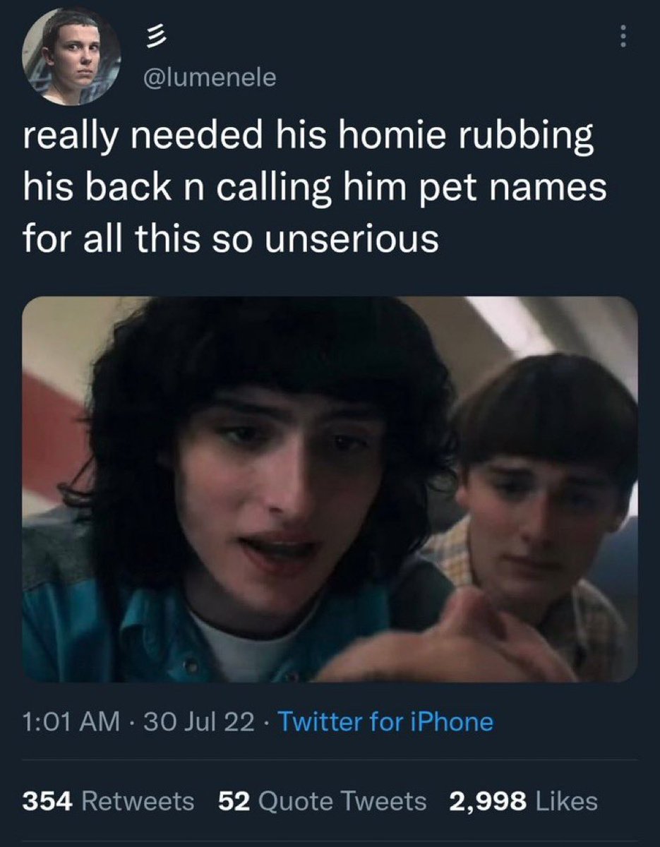 the way the finale actually proved this right LMFAOOO