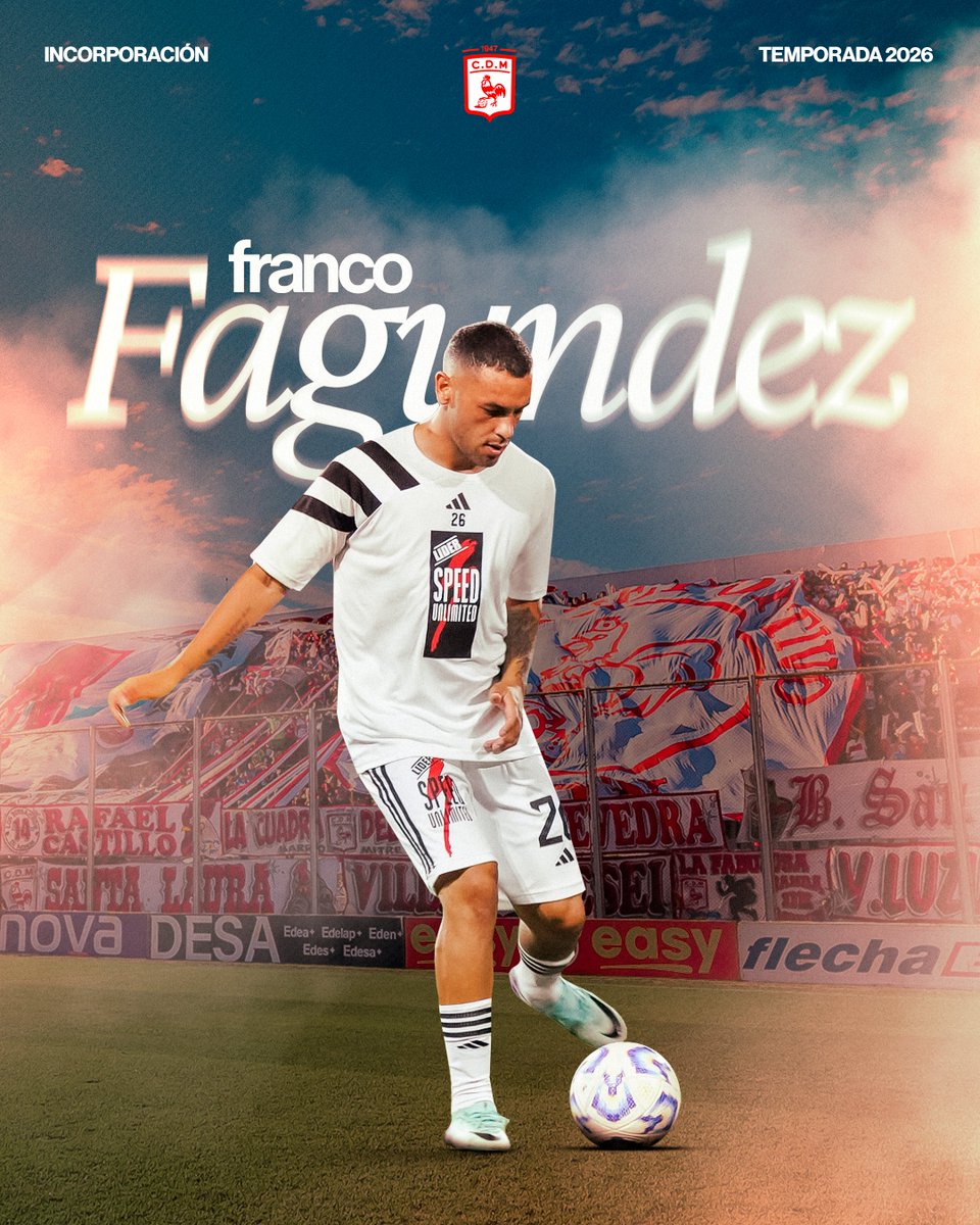LLEGÓ LA GARRA CHARRÚA 😉💪🏼

✍🏼 Franco Fagúndez, el delantero de 27 años, llega a préstamo de Estudiantes y firmó su contrato hasta el 31/12/26.

¡Bienvenido al más grande del Oeste, Fran!

#SomosElOeste🐓