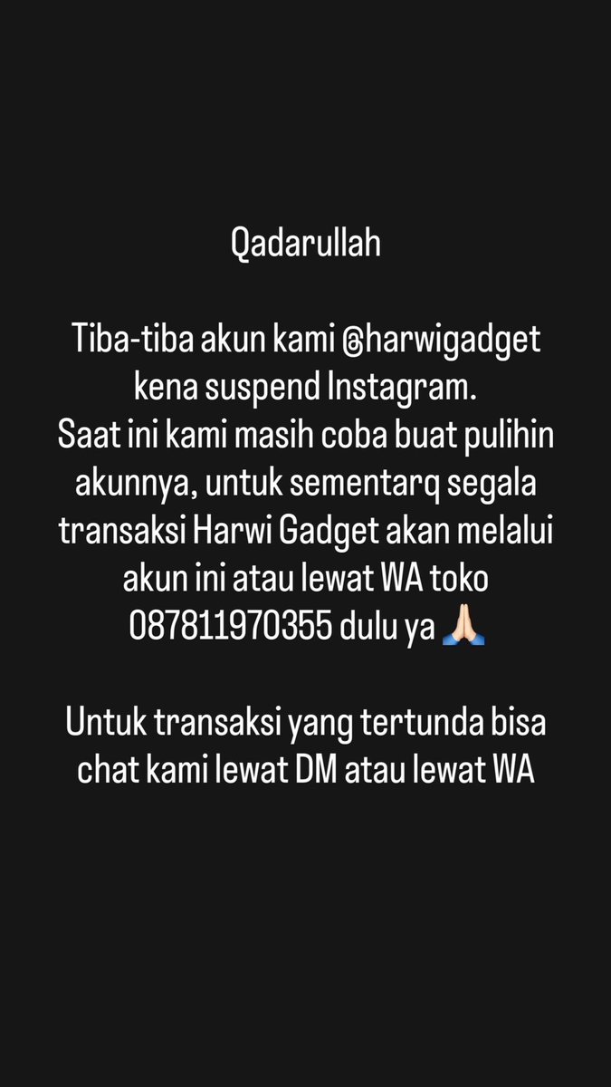 Harwi Gadget tweet media