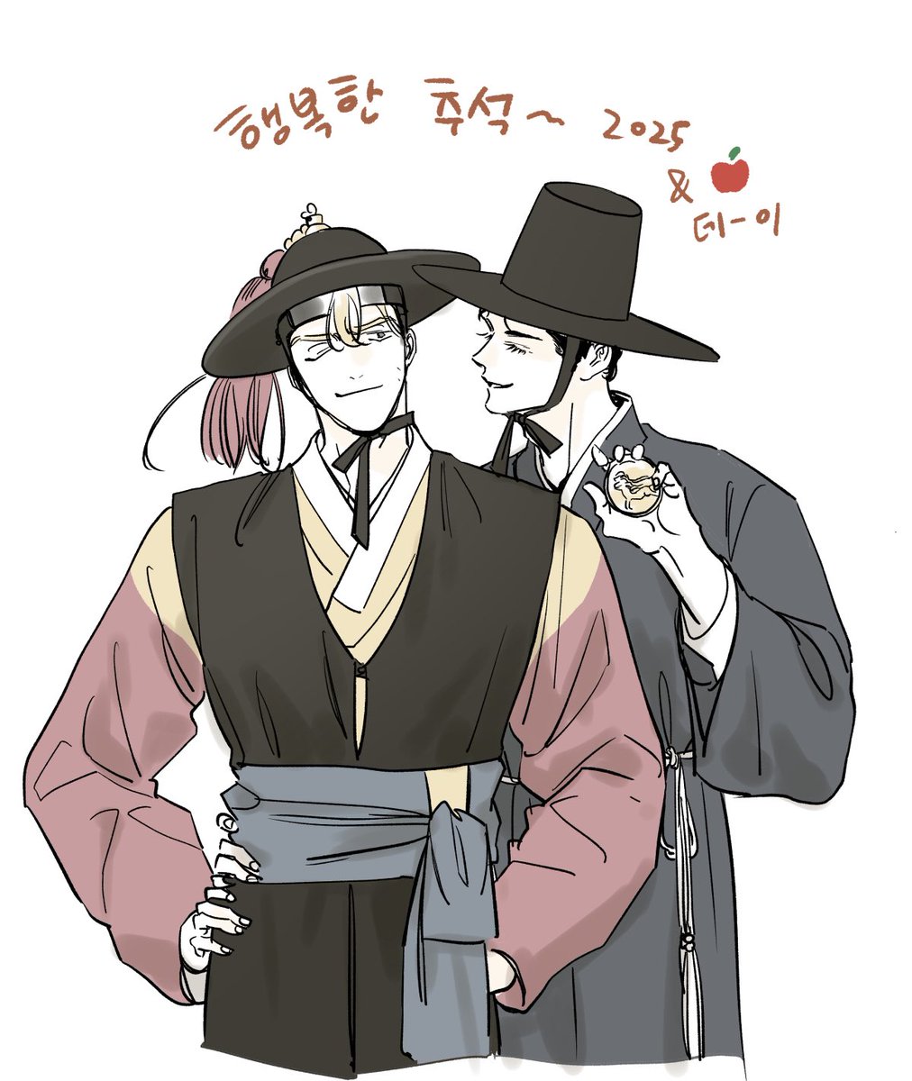 전 이때 추석 낙서 아직도 너무 좋아해요🥹❣️ 어린 시절 사랑을 약속한 캔디춘향과 하준몽룡이 다시 재회해서 이뤄지고 캔디춘향을  노리지만 캔디가 눈길도 안주는 섭공 우노사또ㅋㅋ 그리고 그 사또를 묶고 싶어하는 수상한 어사ㅋㅋ 레캔 밷애