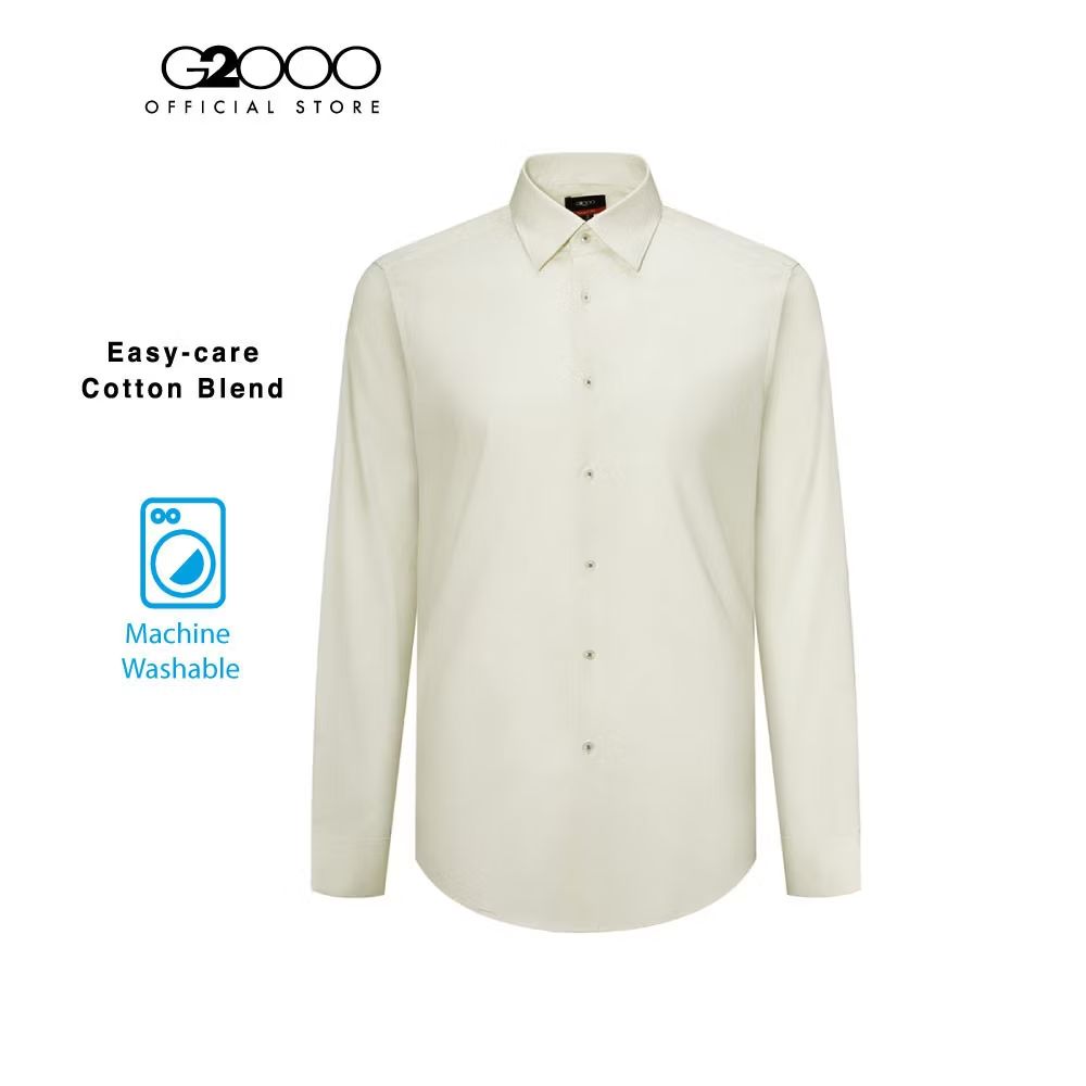 ลองดู G2000 เสื้อเชิ้ตแขนยาวแบบทางการสำหรับผู้ชาย ทรง Smart Fit รุ่น 4112113210 BEIGE ในราคา ฿1,310 ที่ Shopee s.shopee.co.th/LgdrfIiHI?shar…
