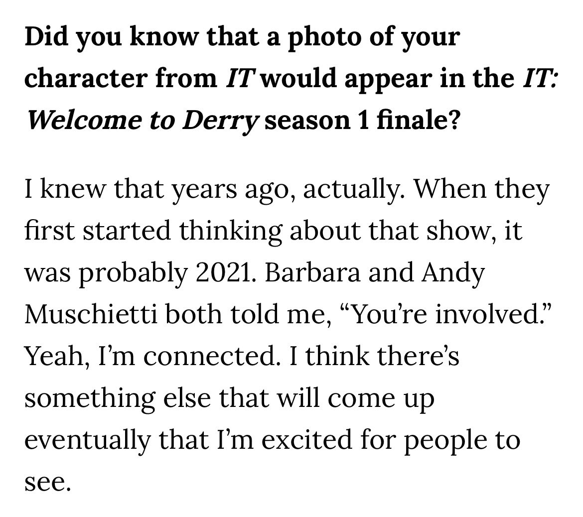 richie tozier na segunda temporada de welcome to derry #canon 😭