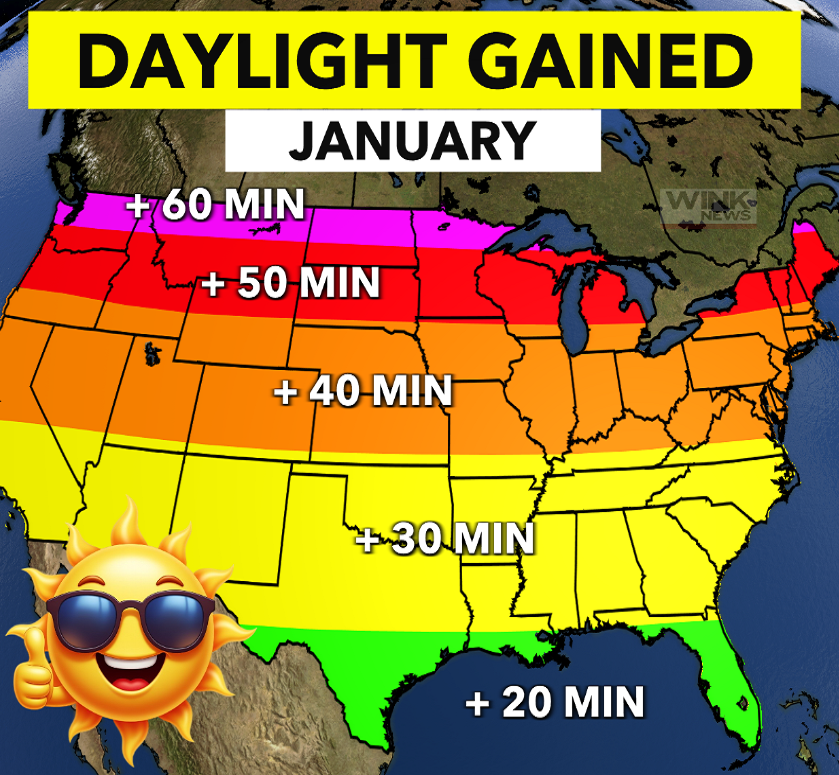 MattDevittWX's tweet image. Here comes the sun, we're starting to gain daylight!