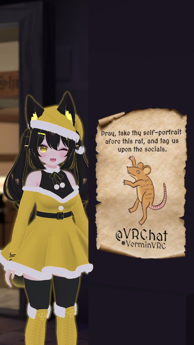 HT_VRChat's tweet image. Rat!
#VerminVRC