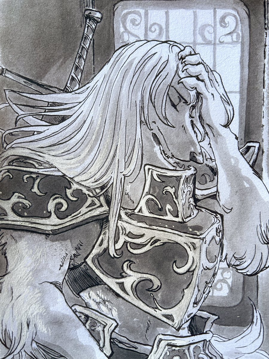 jade_gl's tweet image. More inks!! Ethan Hound, main character from the comic Ethan Hound. Creators: me, @frankothelion and Erika Pino.
Published in English by Fenris Publishing.