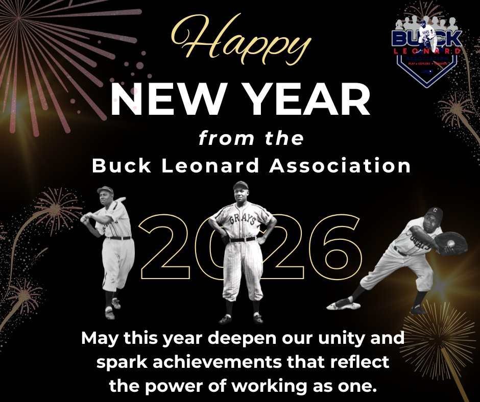 This year, we advanced RBI Youth Baseball &amp; STEAM, BIBs literacy, the Buck Leonard History &amp; Research Center, and Baseball Jazz &amp; All That Swing.
In 2026, we keep building opportunity, culture, and legacy—together.
#BuckLeonard #RBIYouth #BIBs #JazzAndBaseball #RockyMount