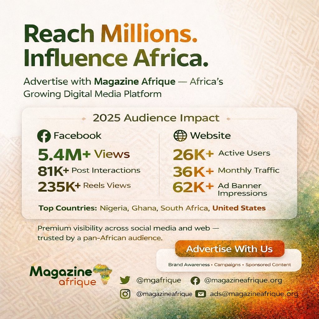 Magazine Afrique tweet media