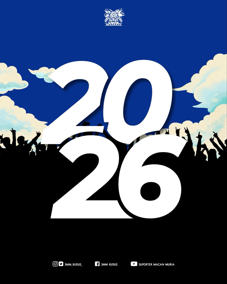 𝗪𝗘𝗟𝗖𝗢𝗠𝗘 𝟮𝟬𝟮𝟲
Harapan tetap sama, <a href="/PERSIKU_Kudus/">Persiku Kudus</a> kembali berjaya
#suportermacanmuria