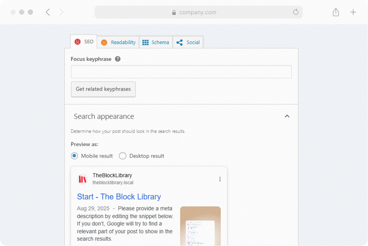 The Block Library tweet media