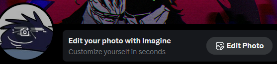 Oh god, you can even edit photos in your icon too with AI :(