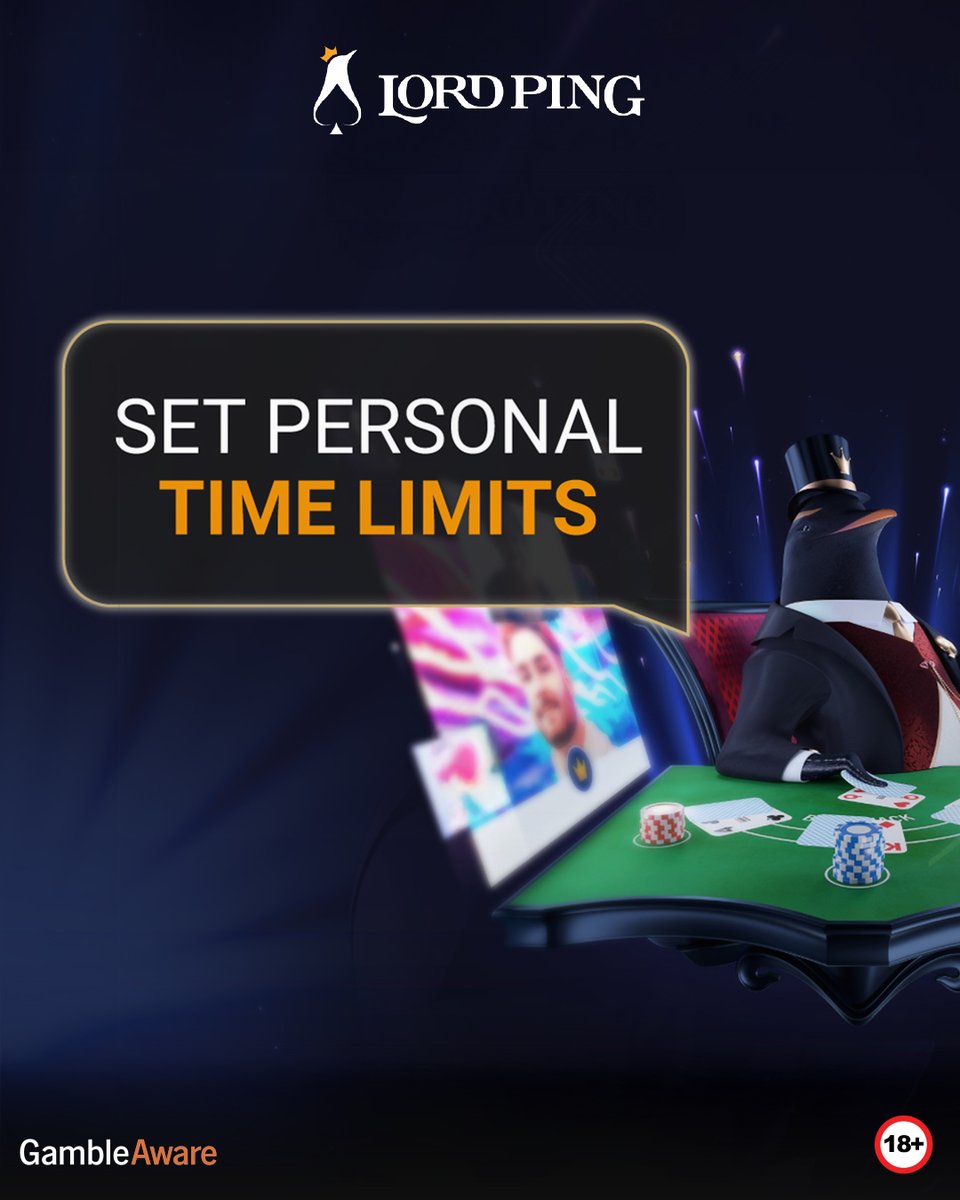 LordPingUK's tweet photo. Knowing one's limits is key to having a responsible experience. I regularly take time out and urge you to do the same.

🐧18+GambleAware https://t.co/ItlEVT4310