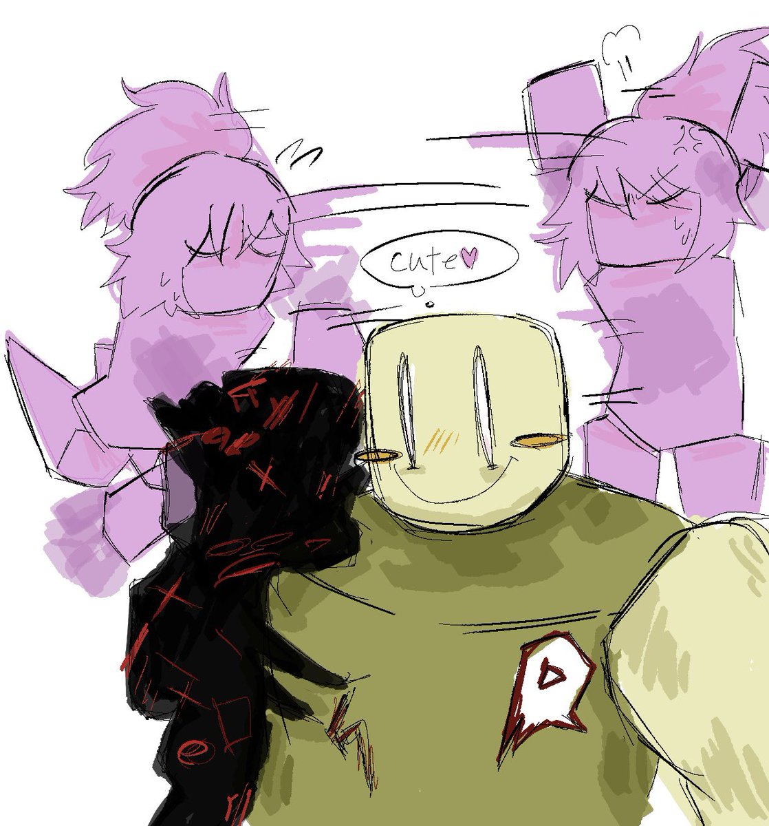 m1kan_sub's tweet image. #johnjane  #JohnDoe  #JaneDoe 
可愛いねジェーンさん