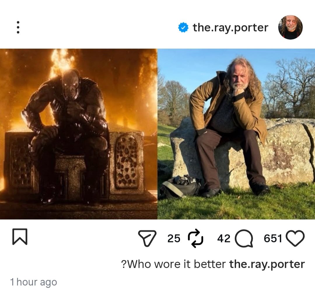 SnyderRandom's tweet image. Ray Porter on Instagram