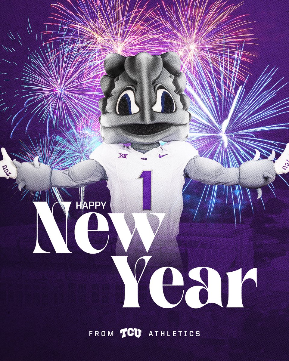 🥳 happy new year! 

#GoFrogs