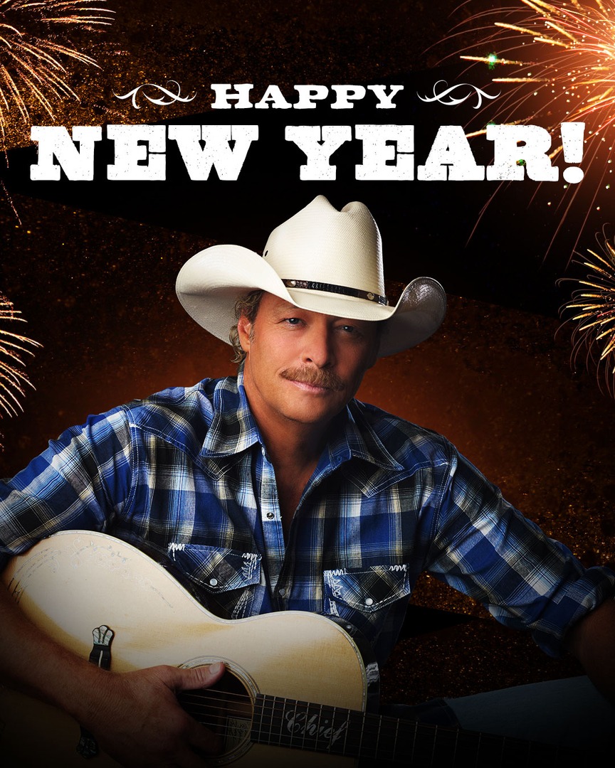 OfficialJackson's tweet photo. Happy New Year from Alan and his family! 🎉 https://t.co/8CX32AwiRg