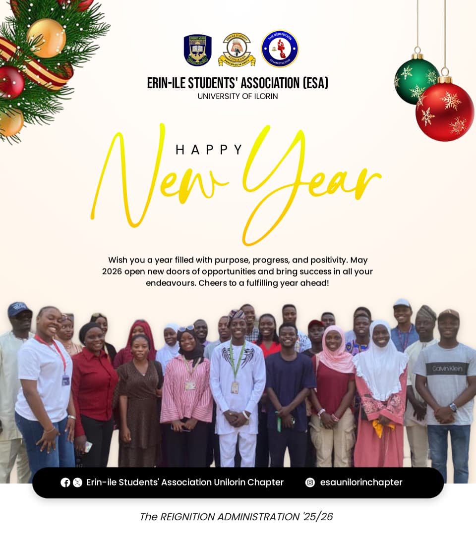 Erin-ile Students' Association Unilorin Chapter tweet media