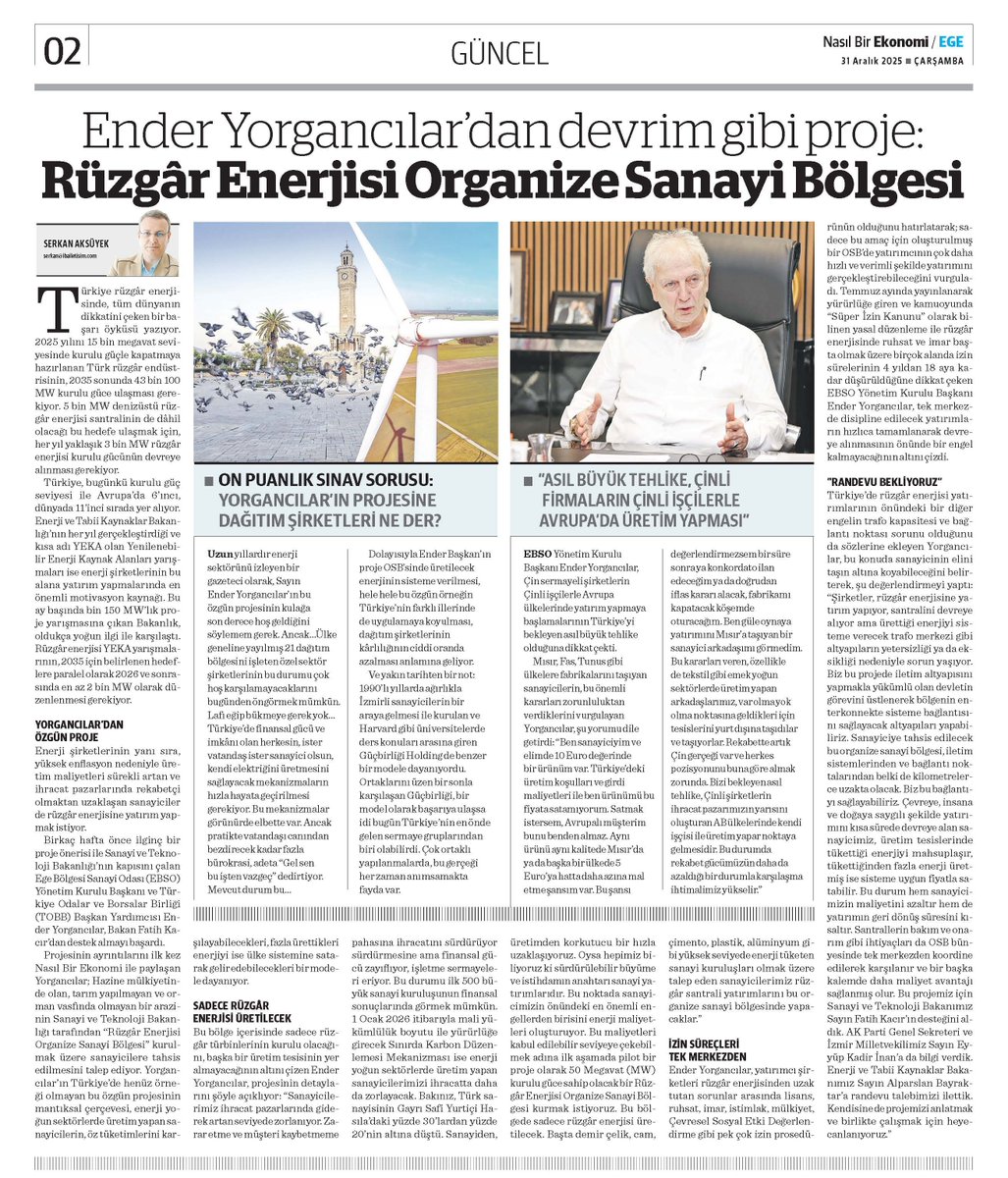 Enerji sektöründe yılın son haber bombasını patlatalım mı?

ekonomim.com/sehirler/ender…

<a href="/EYorgancilar/">Ender YORGANCILAR</a> 
<a href="/TCSanayi/">Sanayi ve Teknoloji Bakanlığı</a> 
<a href="/TCEnerji/">T.C. Enerji ve Tabii Kaynaklar Bakanlığı</a>